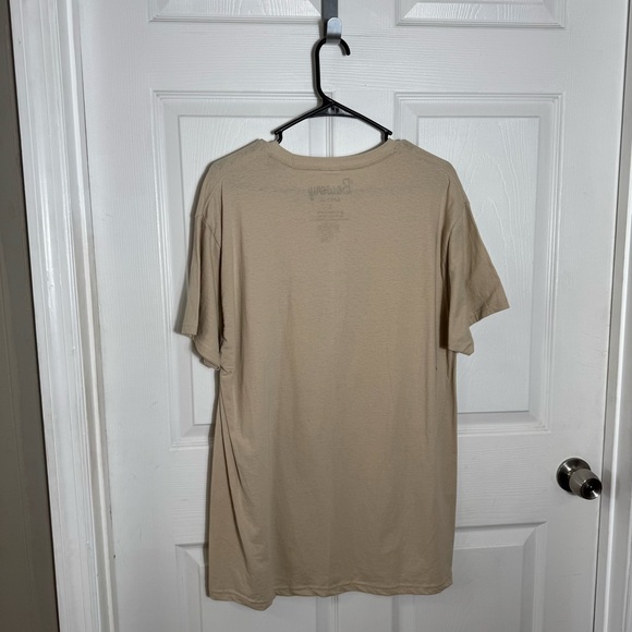 NWOT Bowery Supply Co Graphic Tee Size Lg Brown-Tan Skeleton Crew Casual Cotton - Picture 3 of 6